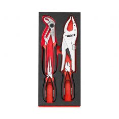 FACOM MODM.CPE1A - 4pc Comfort Grip + 5 Pos Lock-Grip Pliers Foam Module