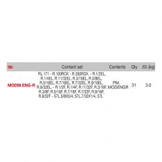 FACOM MODM.ENG-R - 29pc 1/4