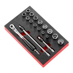 FACOM MODM.JL1SLS - 18pc SLS Tethered 3/8