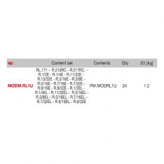FACOM MODM.RL1U - 24pc 1/4