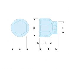 FACOM R.XHXM - 1/4