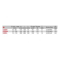 FACOM U.301PML - Outside 2 Slim Wide Leg Puller