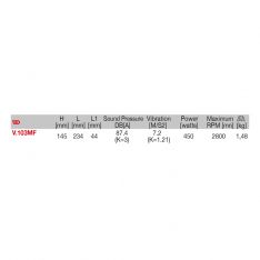 FACOM V.103MF - 450w 10mm Keyless Chuck Air Drill