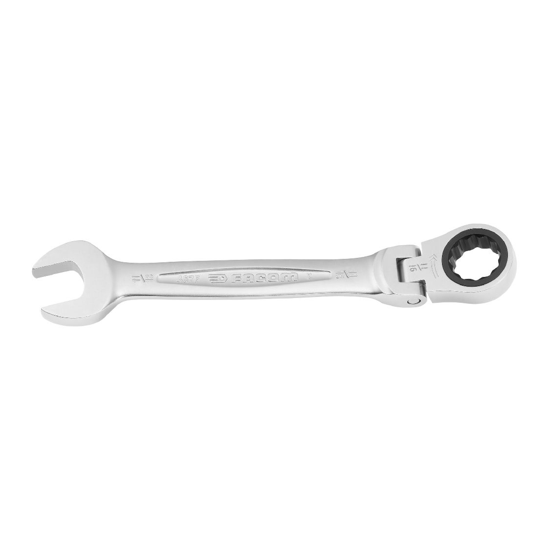 FACOM 467BF.JP10PB Set Of Metric Hinged Ratchet Combination Wrench Set In Portable Case 10 Pcs 467bfjp10pb - View #5