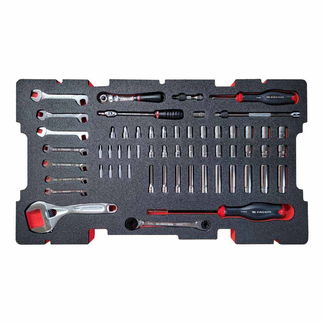 FACOM BVFC4.MIL-1 - 117pc Aerospace Military Metric Inch Tool Kit ...