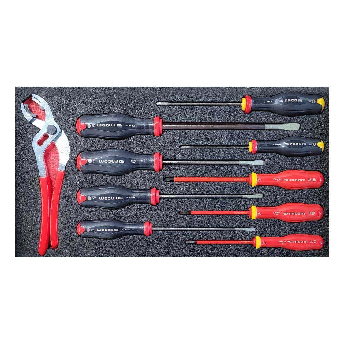 FACOM BVFC4.MIL-1 - 117pc Aerospace Military Metric Inch Tool Kit ...