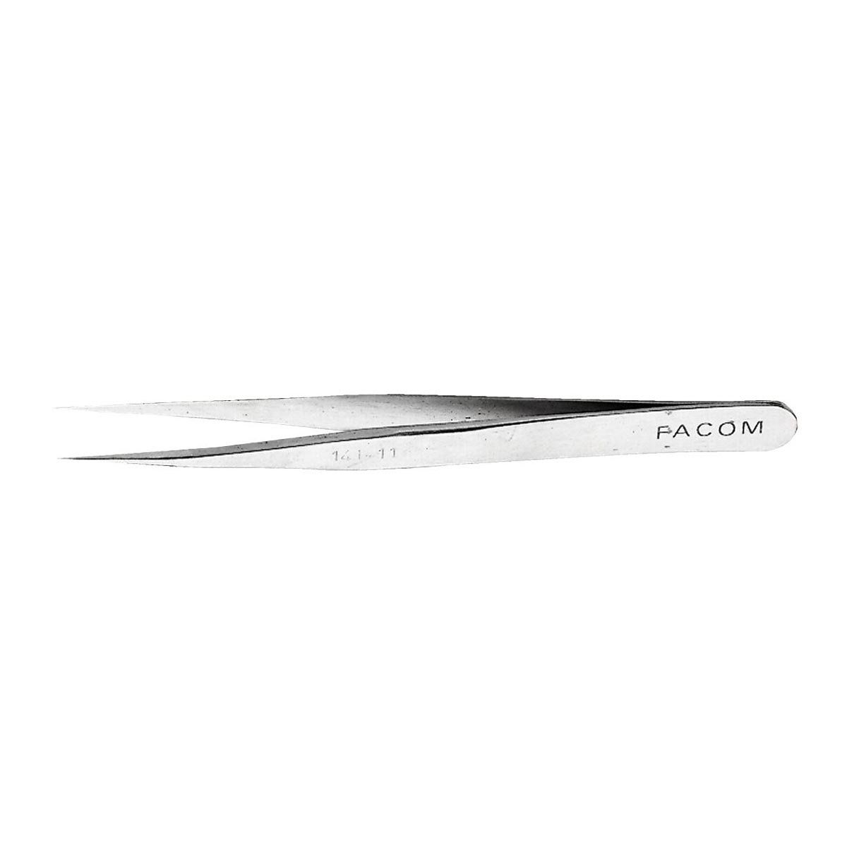 141.11 110mm Straight Very Fine Smooth Nose Precision Tweezers ETS