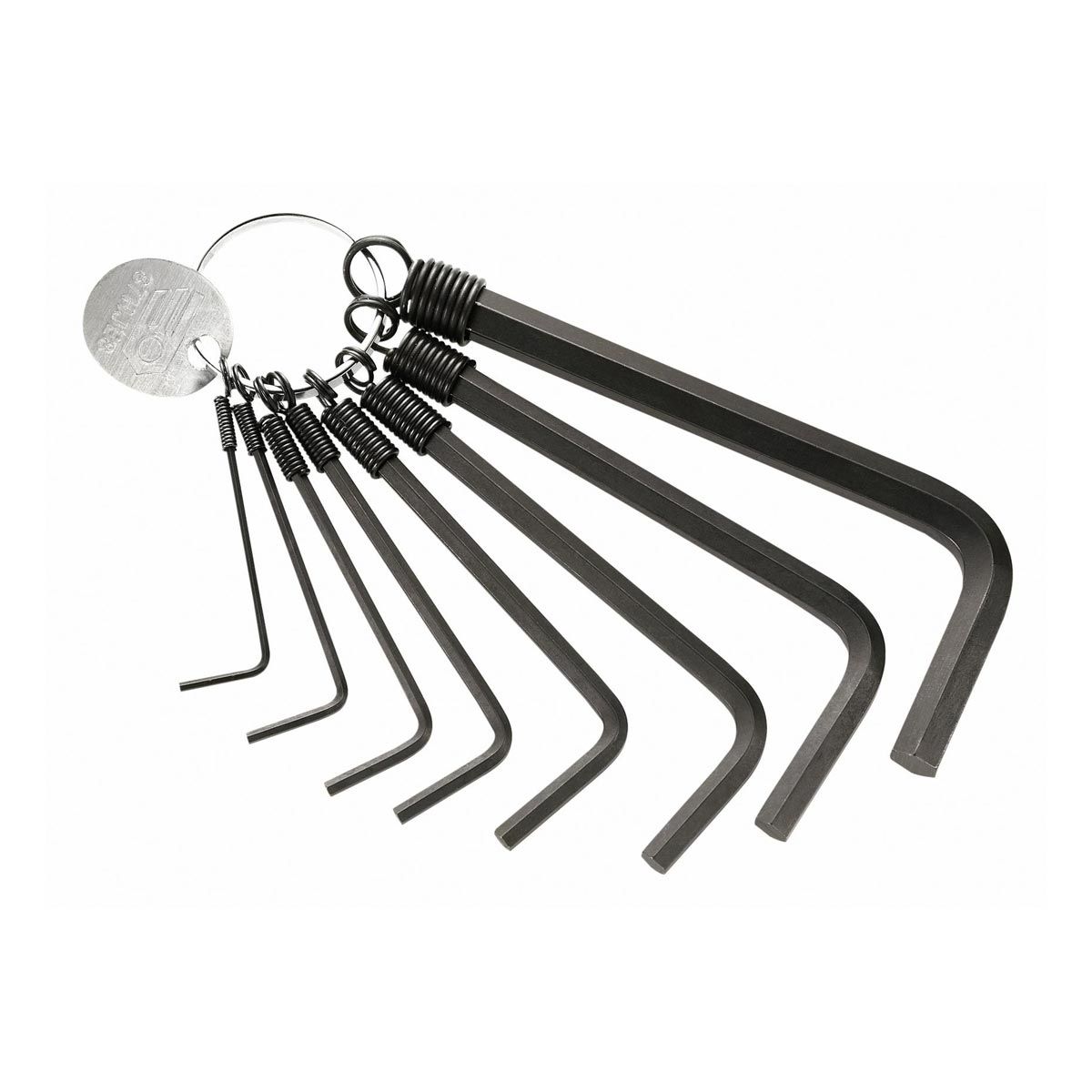 87H.JE8 8pc Metric Hex Key Ring Set ETS