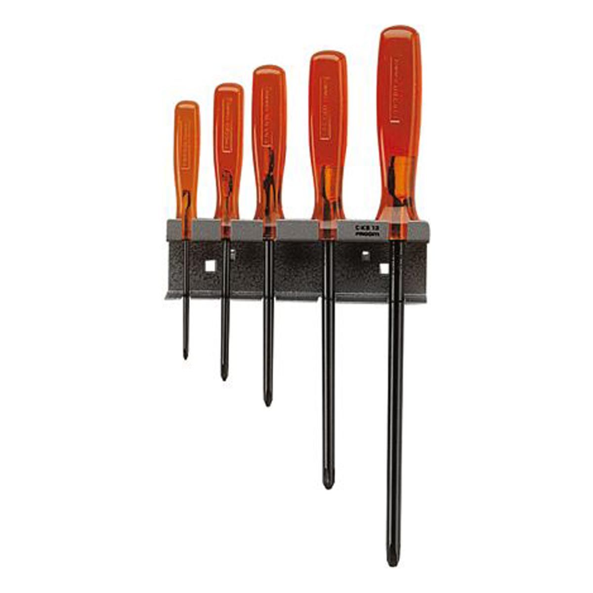 AJ.3 14pc Slotted Phillips Pozidriv Isoryl Screwdriver Set ETS