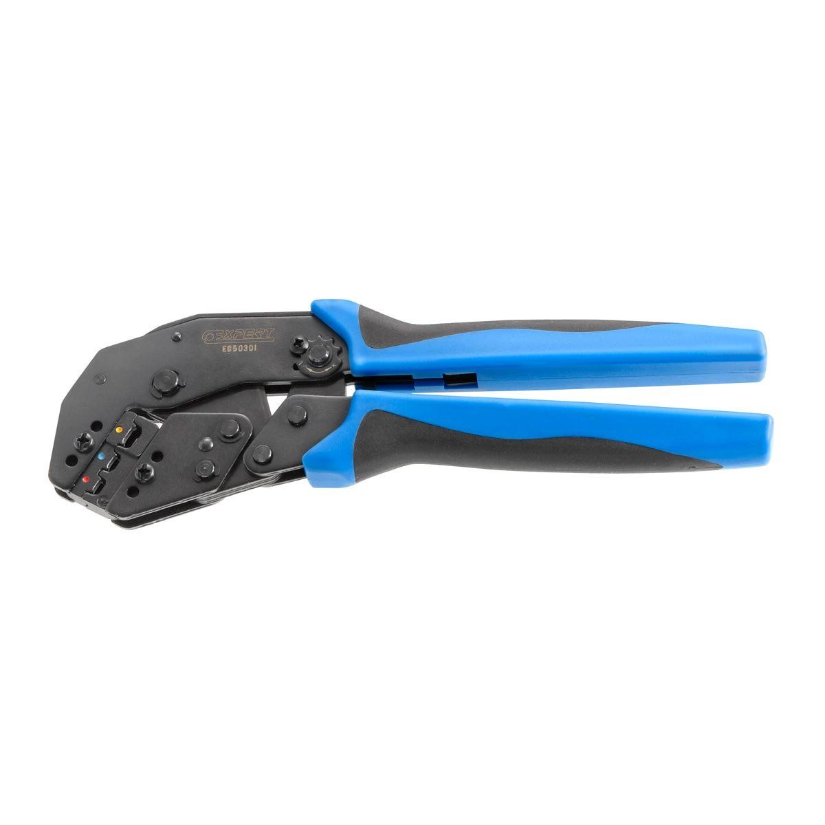 EXPERT by E050301 Comfort Grip Insulated Terminal Crimper Plier