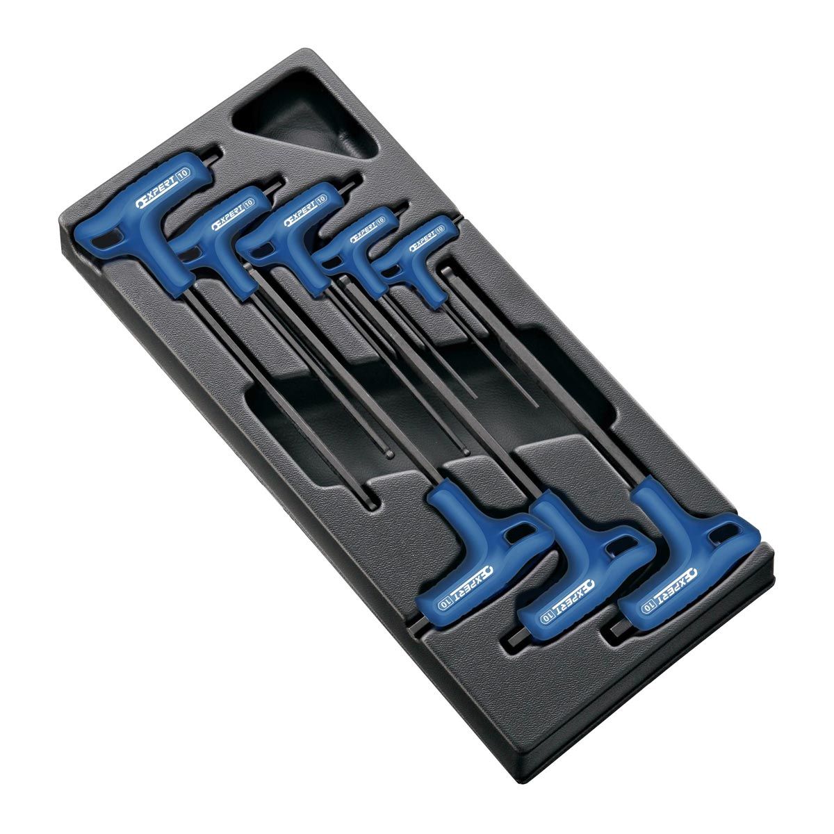 EXPERT by E121609 8pc Metric Ball Hex Comfort Grip THandle Key Set Module ETS