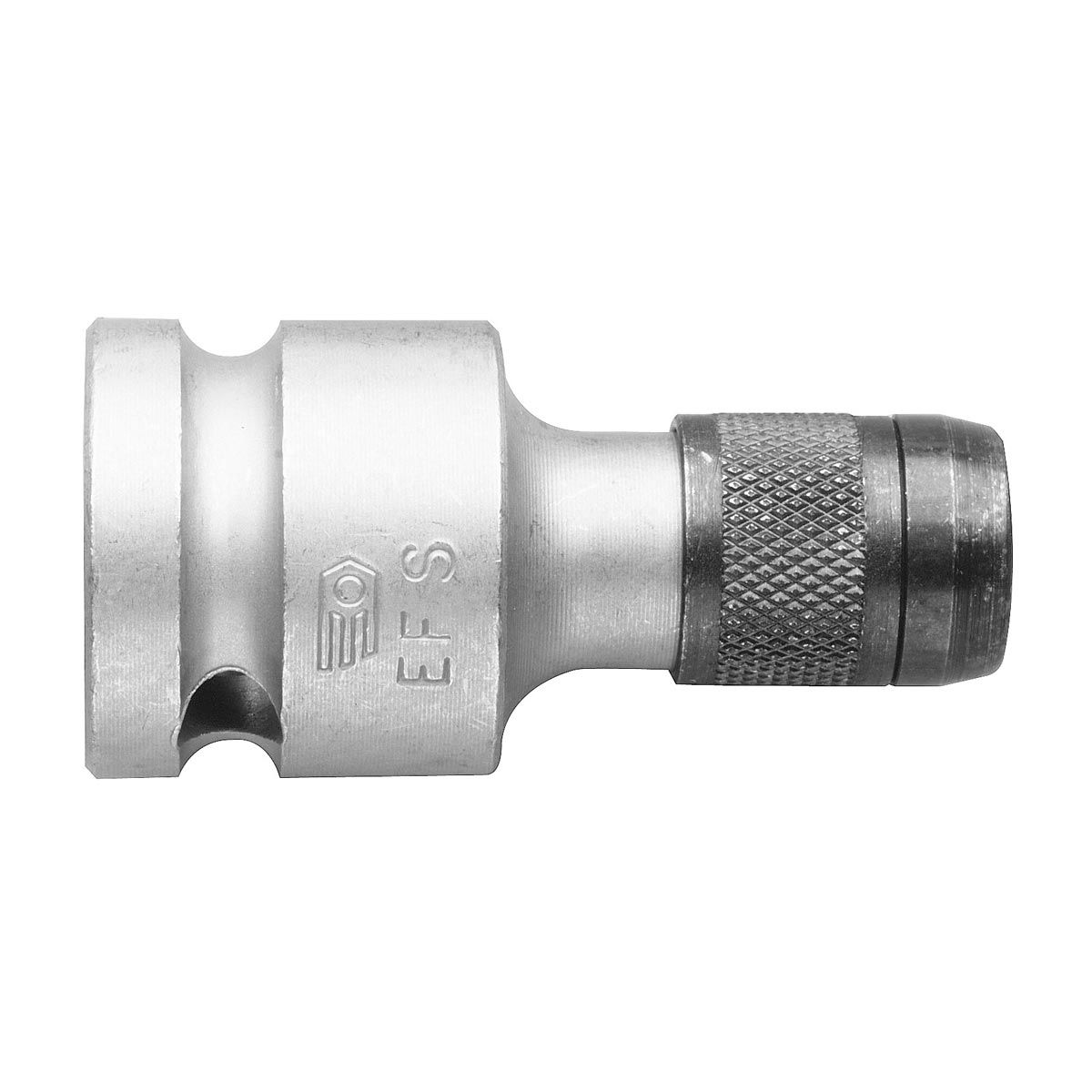 EF.S 1/2" Square Drive F To 1/4" Hex Drive Locking Coupler ETS