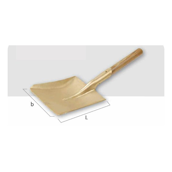 ENDRES 1510540S - 540mm Non-Sparking Scoop Shovel