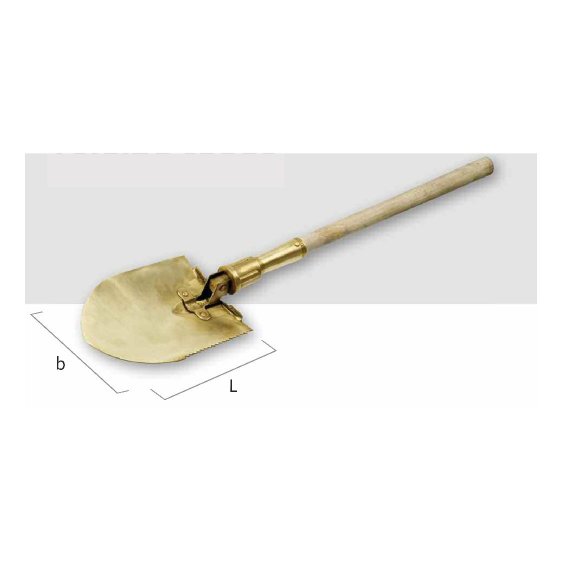 ENDRES 1521260S - 740mm Non-Sparking Folding Spade