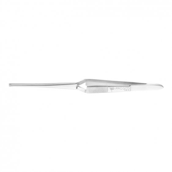 FACOM 153 - 150mm Straight Serated Cross Nose Tweezers