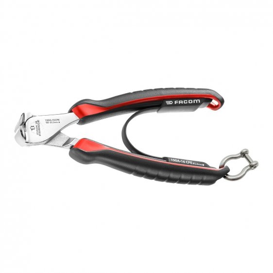 FACOM 190.XCPESLS - SLS Tethered High Power End Cutter Comfort Grip Pliers