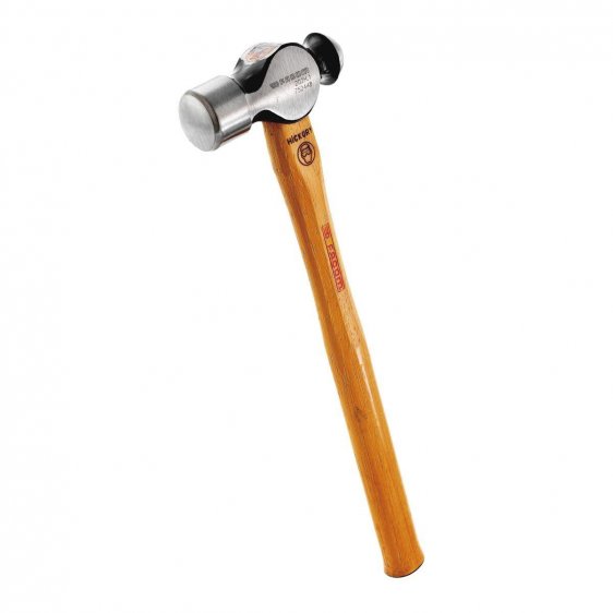 FACOM 202H.1 - 430g Ball Pein Engineers Hickory Handle Hammer
