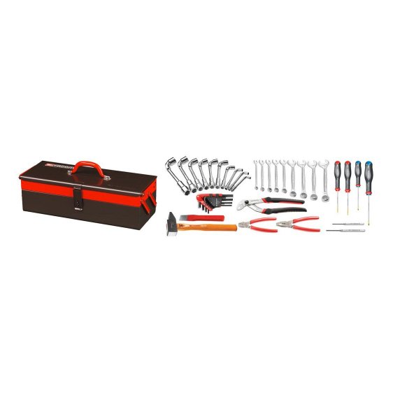 FACOM 2060.LT3 - 39pc General Metric ToolKit + 2 Drawer Cantilever Tool Box
