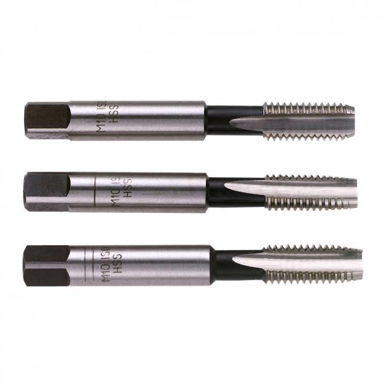 FACOM 227.4X70T3 - 4mm 3pc HSS Tap Thread Cutter Set