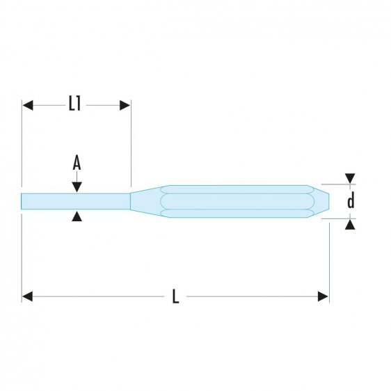 FACOM 246.X - One Piece Spring Pin Drift Punch