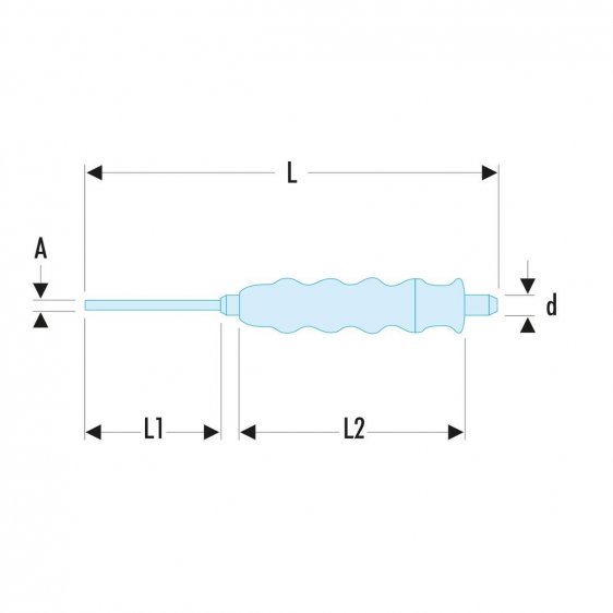 FACOM 247.GXSLS - SLS Tethered Comfort Grip Tapered Drift Punch