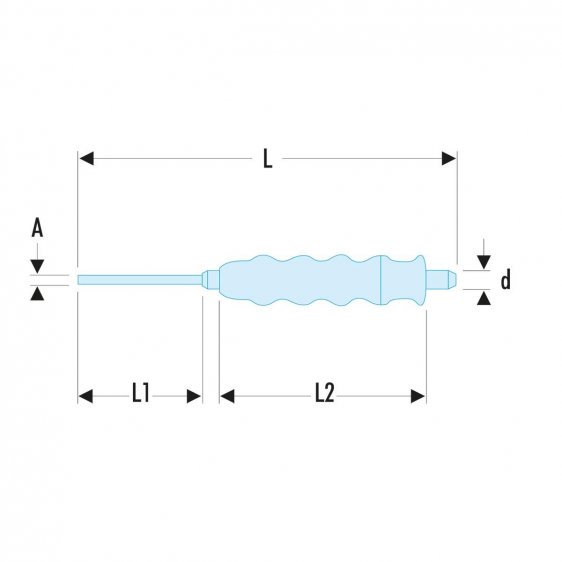 FACOM 249.GXSLS - SLS Tethered Comfort Grip Parallel Drift Punch