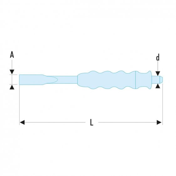 FACOM 263.GX - Comfort Grip Engineers Chisel