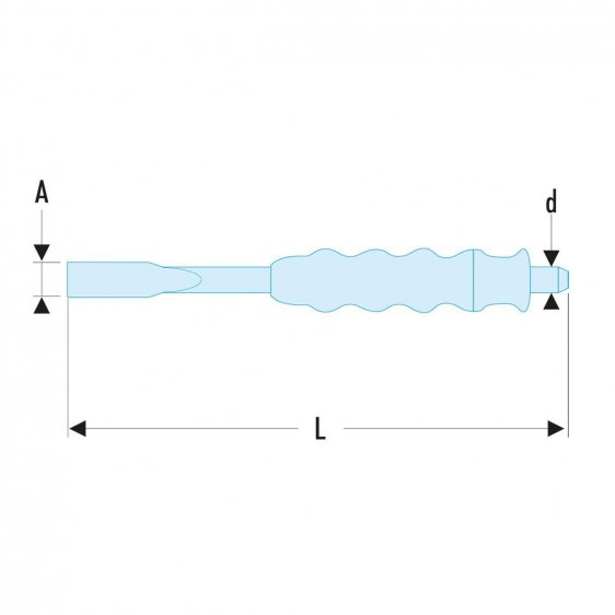 FACOM 263.GXSLS - SLS Tethered Comfort Grip Chisel