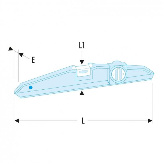 FACOM 307BM.X - 2 Vial Professional Magnetic Level