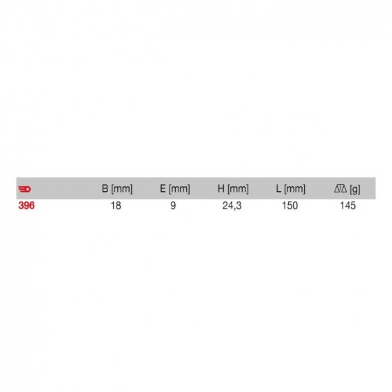 FACOM 396 - 150mm Flush End Cutter Precision Pliers for Plastic