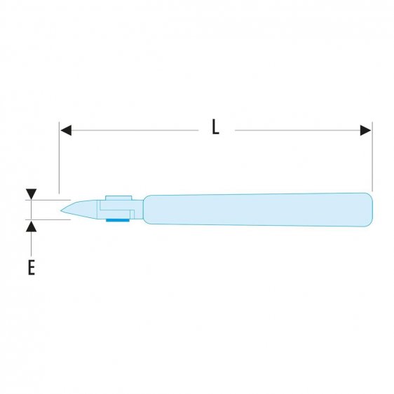 FACOM 40X.8MT - Fine Bullet-Nose Micro-Tech Cutter Plier