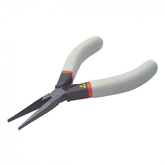 FACOM 431.LE 135mm Straight Long Smooth Flat Anti Static Pliers ETS