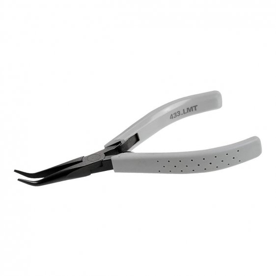 FACOM 433.LMT - 135mm Angled Long Smooth Half-Round Micro-Tech Pliers