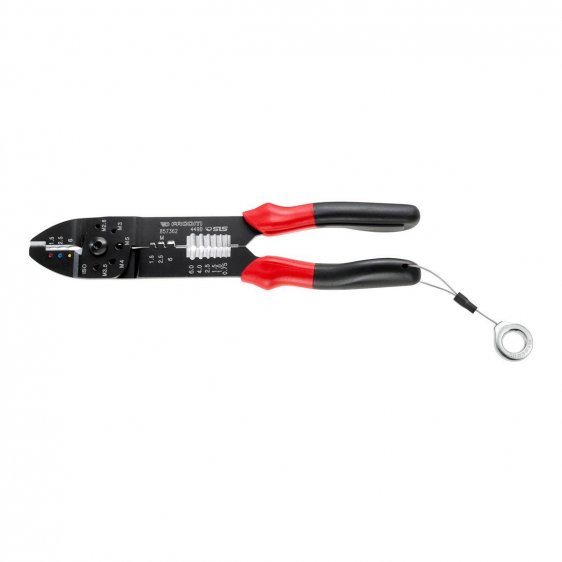 FACOM 449BSLS - SLS Tethered Standard Insulated Terminal Crimper + Stripper Plier