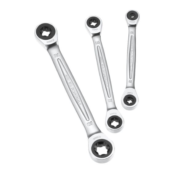 FACOM 464TX.J3PB - 3pc Double Box End Torx Ratchet Wrench