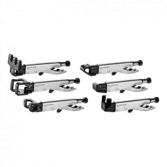 FACOM 518A.J6 - 6pc Automotive Bodywork Lock Grip Pliers Set
