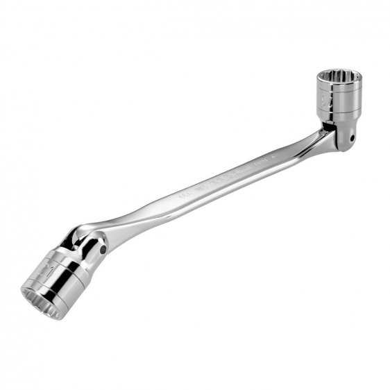 FACOM 66A.14X15 - 14x15mm Metric Hinged Socket Spanner