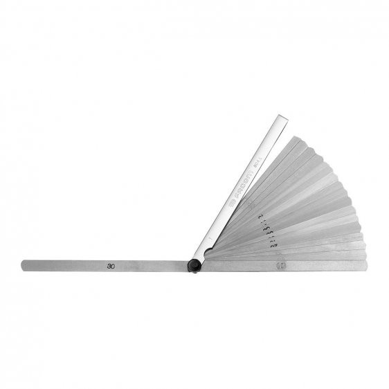 FACOM 804.L - 19pc Metric Long Round Tip Thickness Feeler Gauges
