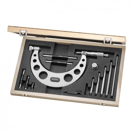 FACOM 807C - 0-150mm Metric 0.01 Professional Micrometer Set