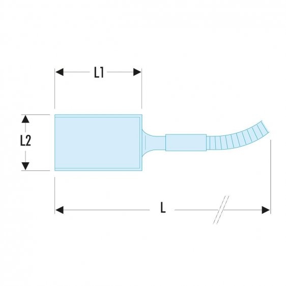 FACOM 829 - 49cm 70x45mm Plunger Turn Inspection Mirror