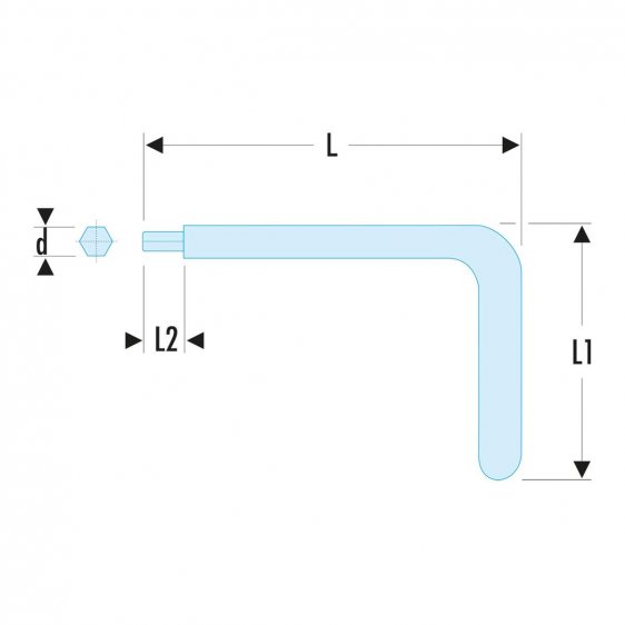 FACOM 83.XAVSE - Insulated Metric Hex Key