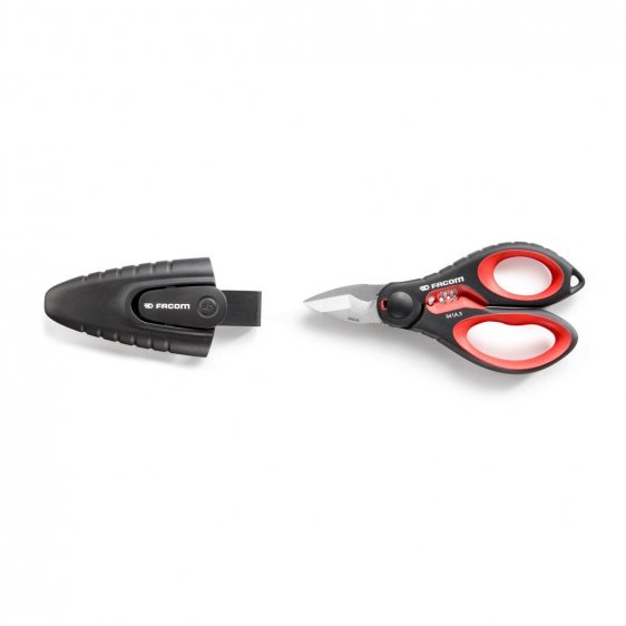 FACOM 841A.3 - Heavy Duty Comfort Grip Scissors