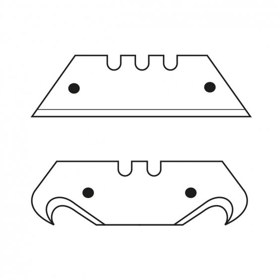 FACOM 844.D - Safety Spring Back Utility Knife