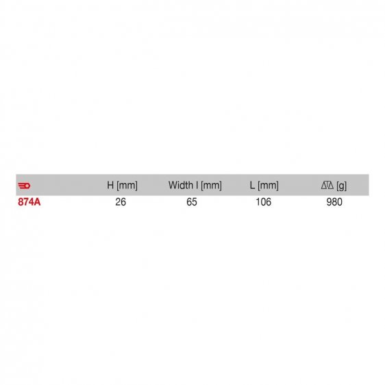 FACOM 874A - Curved Head Sheet Metal Dollie
