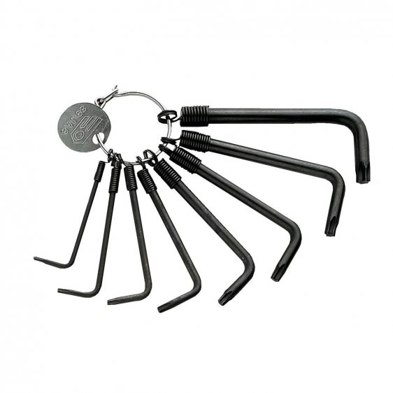 FACOM 89.JA8 - 8pc Torx Key Ring Set