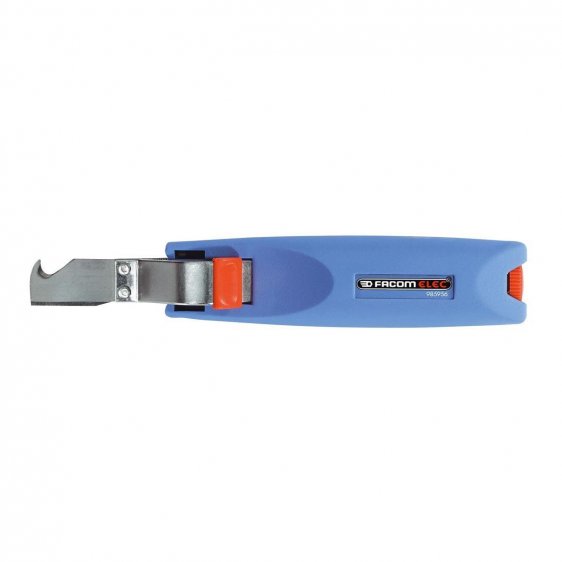 FACOM 985956PB - Hooked Jivaro Pivot Blade Cable Sheath Stripper