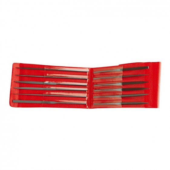 FACOM AS.12LTP180T2A - 12pc 180mm Needle File Set + Wallet