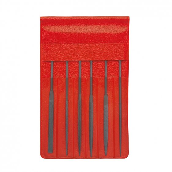 FACOM AS.6L160T0A - 6pc 160mm Needle File Set + Wallet