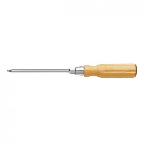 FACOM ATHH.P1 - PH1x100mm Phillips Wooden Handle Bolster Screwdriver