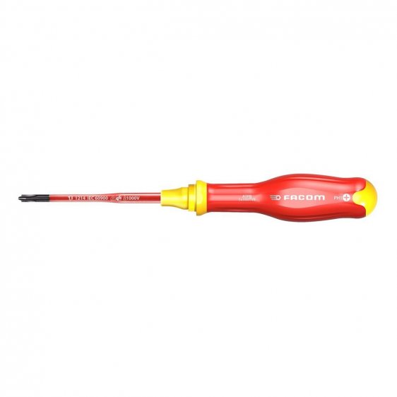 FACOM ATPB2X125TVE - SL-PH2x125mm Insulated Slot-Phillips Protwist Borneo Screwdriver